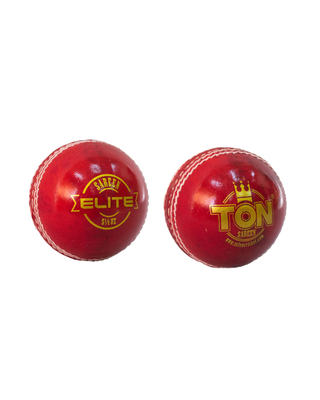 TON Elite Cricket Leather Ball Four-Piece (Pack of 1)